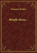 Minęła burza... - ebook