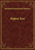 Pięknej Zosi - ebook