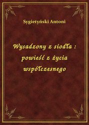 : Wysadzony z siodła : powieść z życia współczesnego - ebook